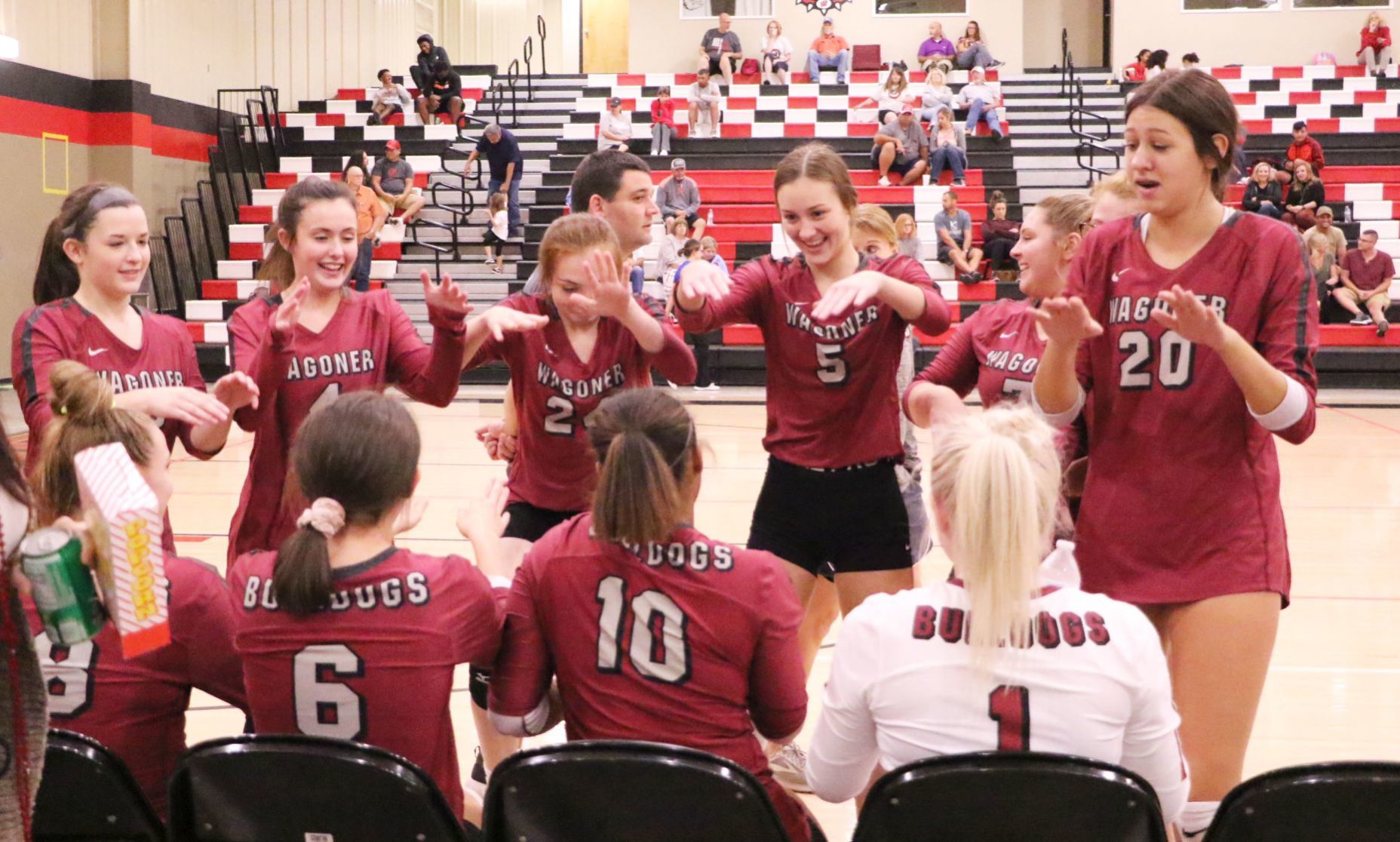Wagoner Volleyball with Collinsville